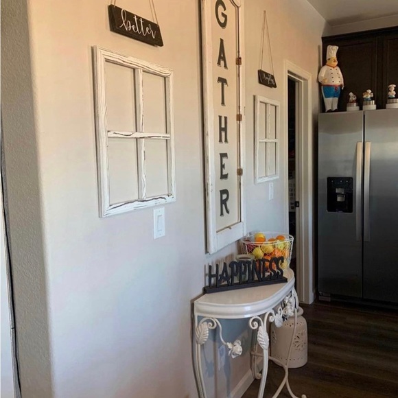 COPY - Set of 2 Large Farmhouse Wood Frame Wall Decor - Picture 4 of 4